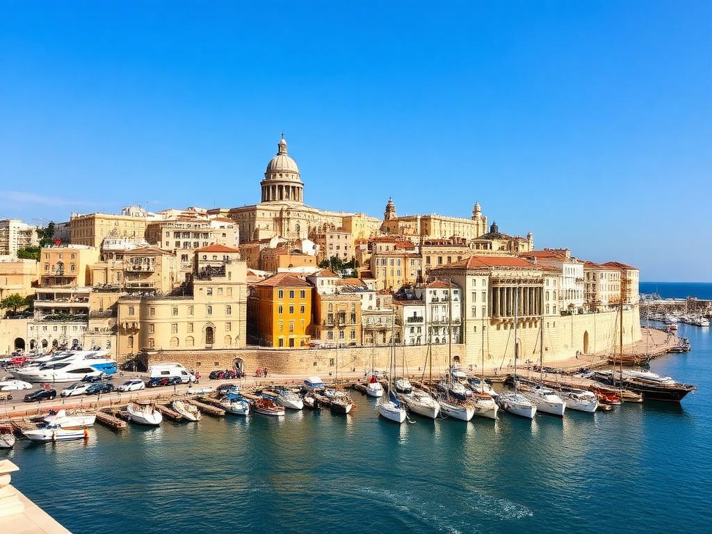 Malta — Honey-stone cities in a Mediterranean sea.