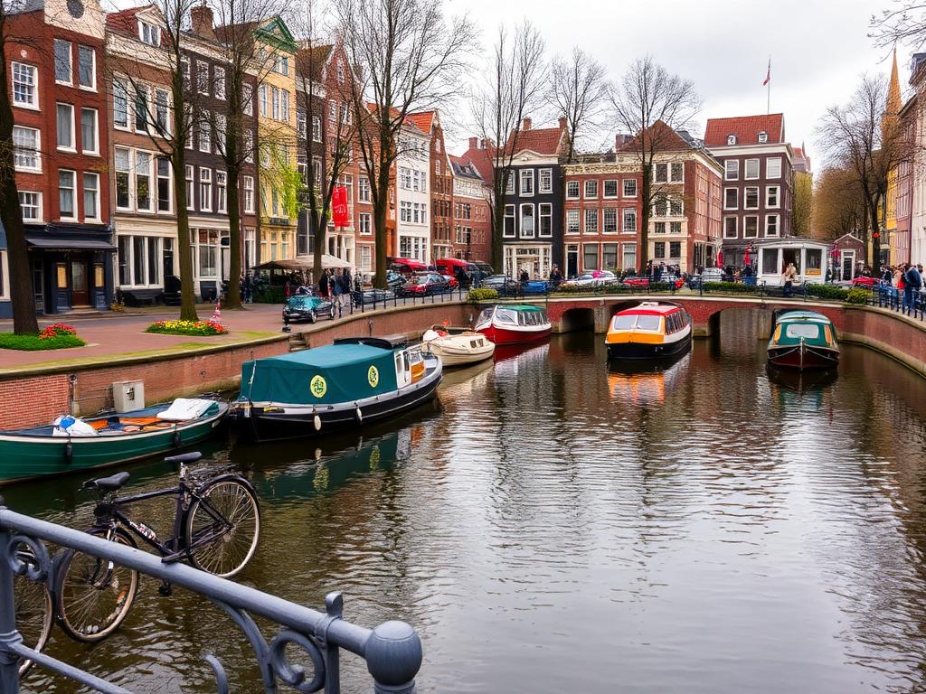 Netherlands — Bikes, canals, and world-class museums.